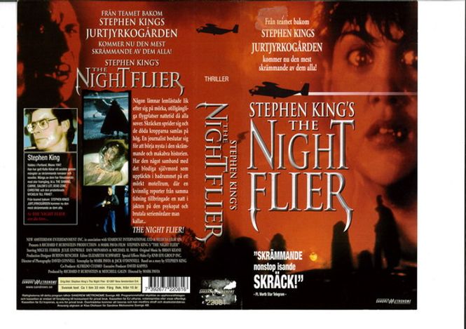Huvudbild Night Flier (vhs)