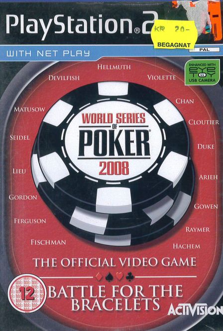 Huvudbild World Series of Poker 2008 (ps2) beg