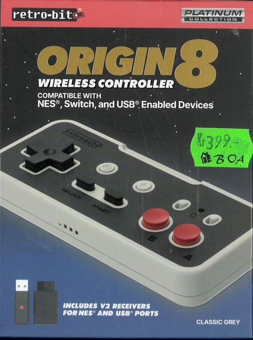Huvudbild Wireless Controller - Orgin 8 (Classic Grey)
