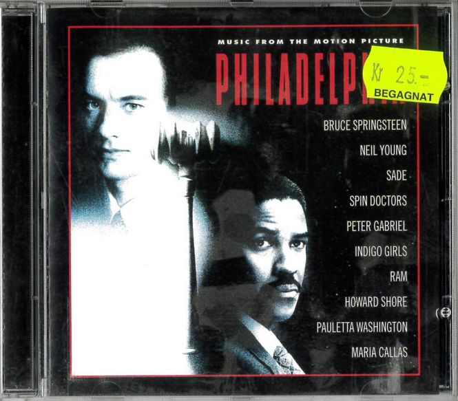 Huvudbild Soundtrack - Philadelphia  (cd) BEG