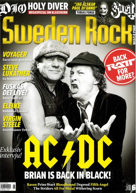 Huvudbild Sweden Rock Magazine 2023: #6