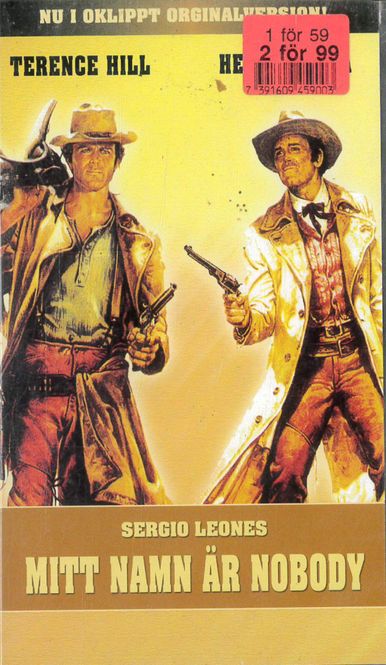 Huvudbild MITT NAMN ÄR NOBODY (VHS)