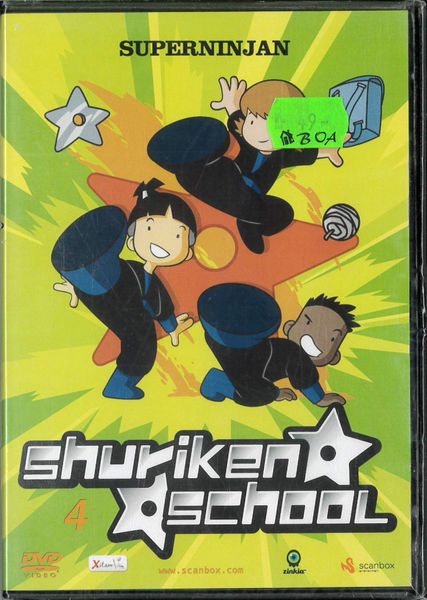 Shuriken School - Volym 4 (DVD)