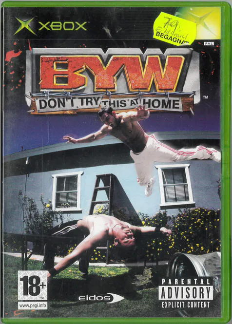 Huvudbild BYW dont' try this at home   (Xbox) Beg