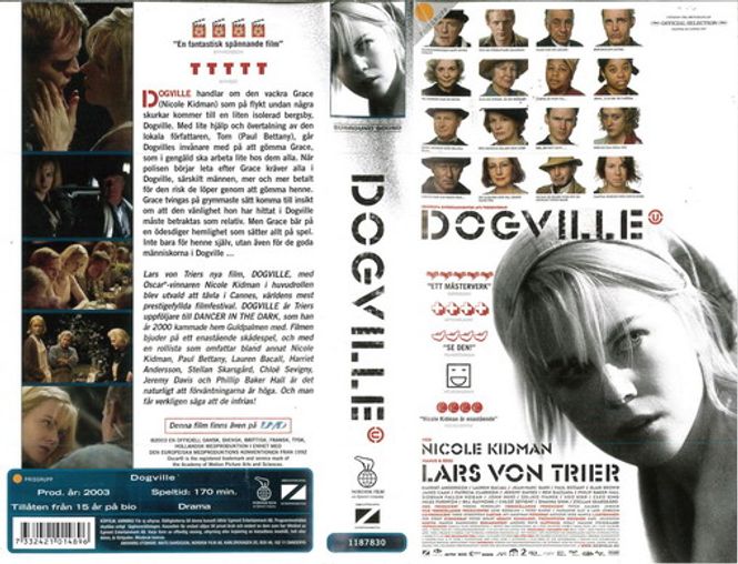 Huvudbild Dogville (vhs)