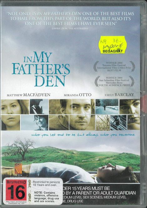 Huvudbild In My Father's Den  (dvd) beg import