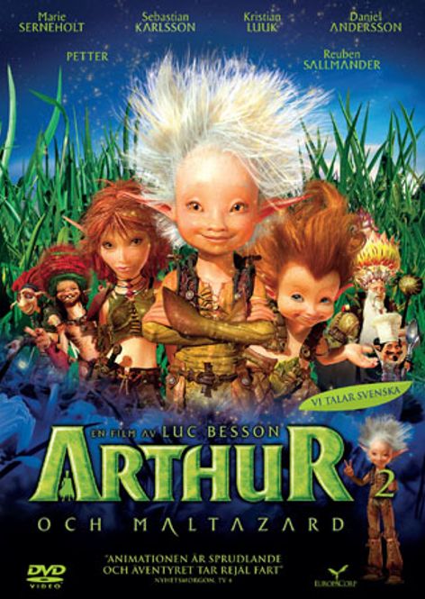 Huvudbild Arthur 2  Maltazard (dvd) beg