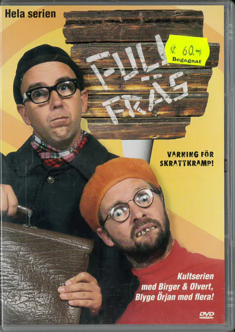 Huvudbild Full fräs med Stefan och Krister 1-8 (dvd) beg
