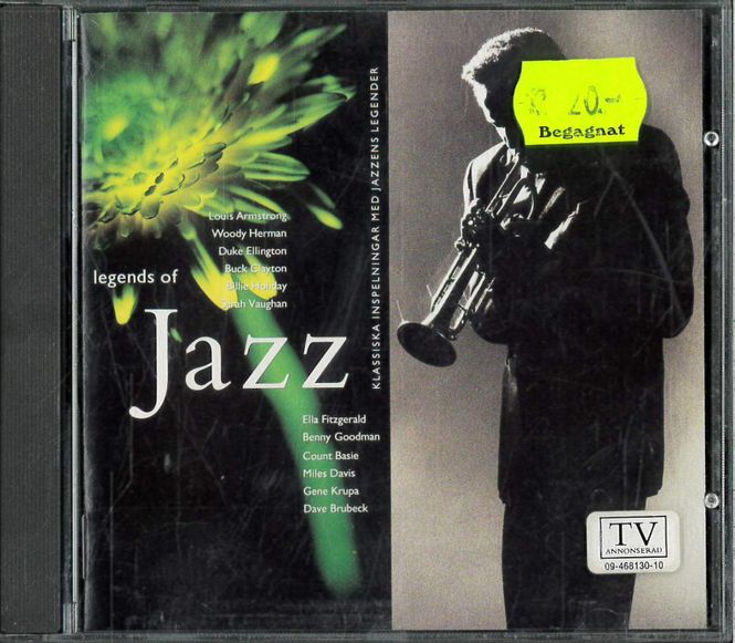 Huvudbild Legends of Jazz (CD) beg