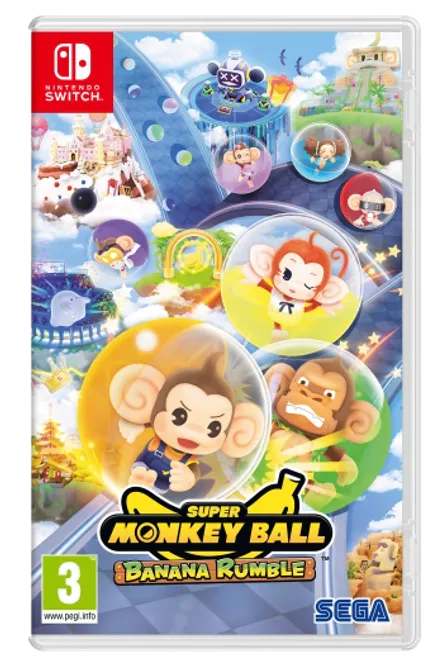 Huvudbild Super Monkey Ball - Banana Rumble  (Switch)