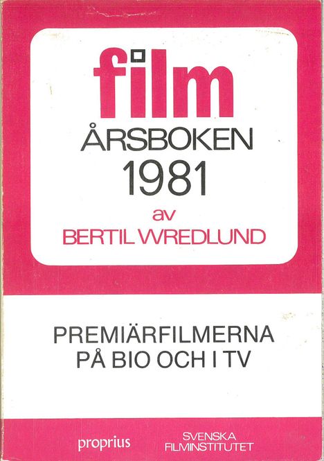 Huvudbild filmårsboken 1981