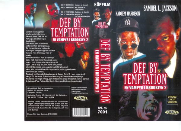 Def by Temptation (VHS) ny