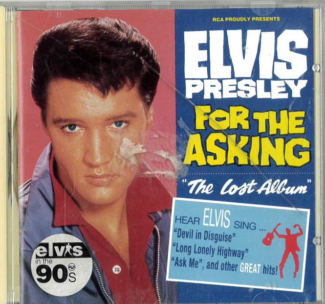 Huvudbild Elvis Presley - for the asking  (CD) beg