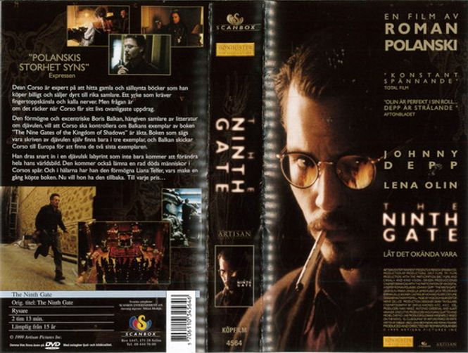 Huvudbild Ninth Gate  (vhs)