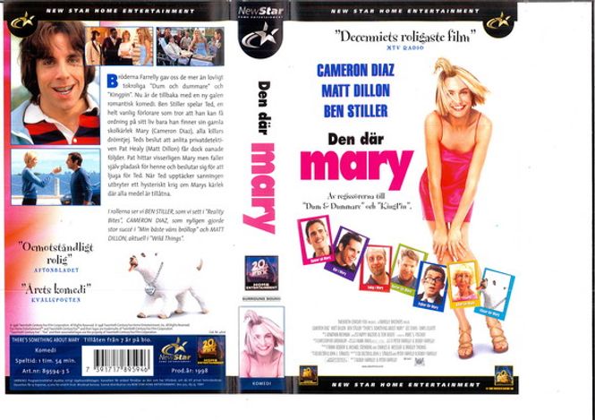 Huvudbild Den där Mary (VHS)