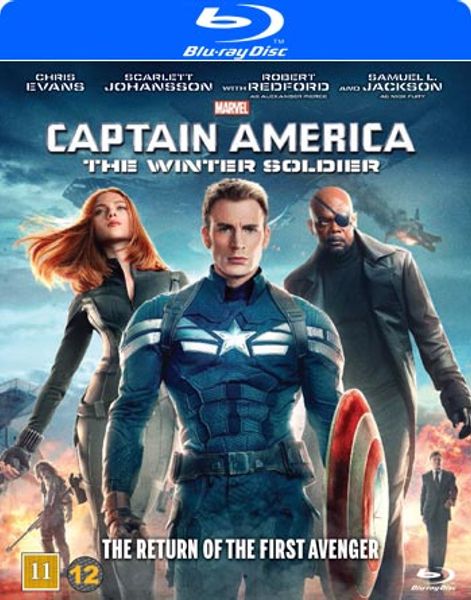 Captain America 2 / Winter soldier (beg Blu-Ray)