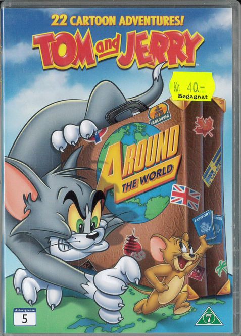 Huvudbild Tom & Jerry - Around the World  (dvd) beg