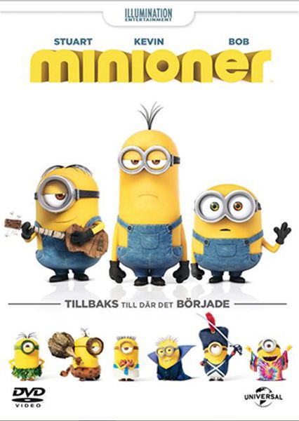 Minioner  -beg dvd