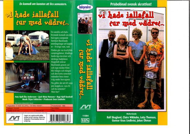 Huvudbild Vi hade i alla fall tur med vädret (vhs)