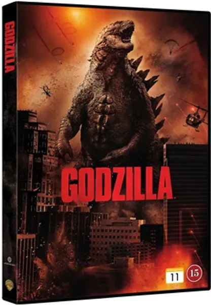 Godzilla (2014) (DVD) fd hyr