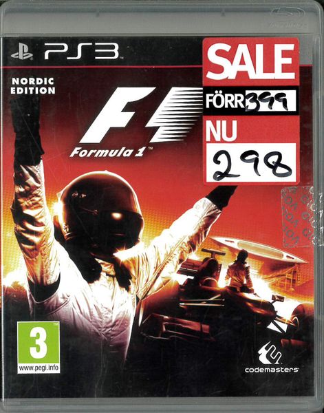 Formula 1 2011 (ps3) beg