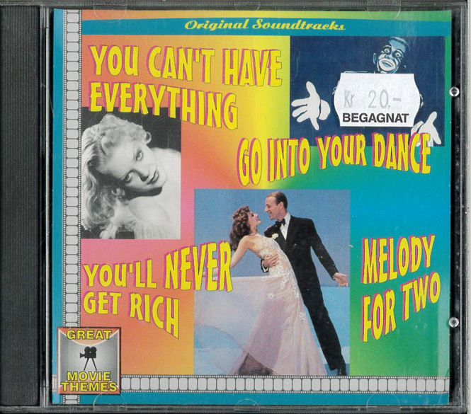 Huvudbild Original Soundtracks - You can't have everything ...