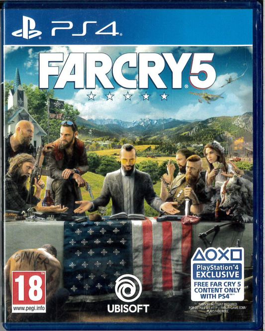 Huvudbild Far cry 5  (Ps4) beg