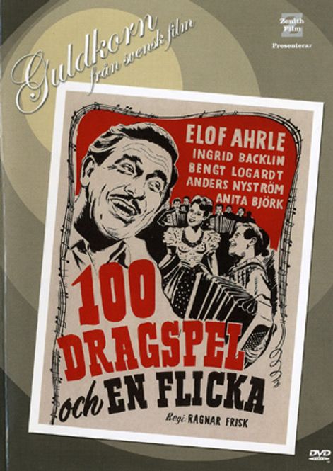 Huvudbild 100 dragspel och en flicka - beg dvd
