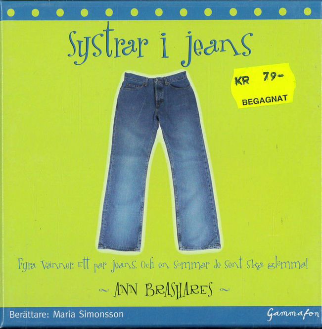 Huvudbild ANN BRASHARES: Systrar i jeans (ljudbok) beg