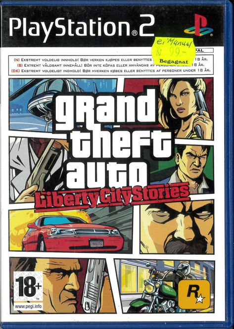 Huvudbild Grand Theft Auto - Libert City Stories  (Ps2) beg