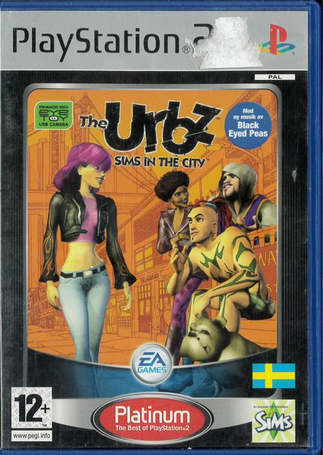 Huvudbild Urbz - plarinum (Ps2) beg