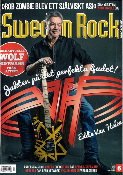 Huvudbild Sweden Rock Magazine 2016: #6