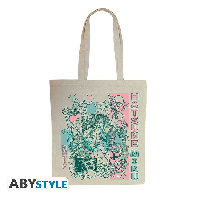 Huvudbild Miku Hatsune - Graphic - tygpåse
