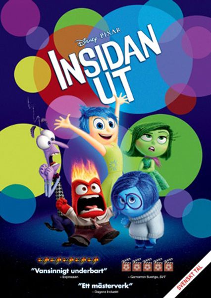 Insidan Ut - Pixar klassiker 15 (DVD) beg