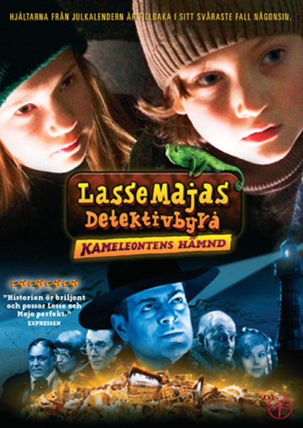 Lassemajas Detektivbyrå - Kameleontens hämnd (dvd)