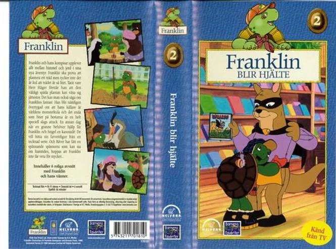 Huvudbild Franklin 2 - Blir hjälte (vhs)