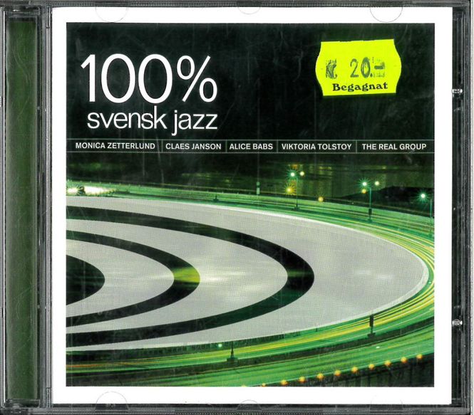 Huvudbild 100% Svensk Jazz (CD) beg