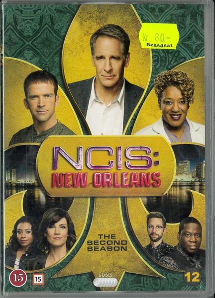 NCIS: New Orleans Säsong 2- beg dvd