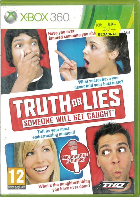 Huvudbild Truth or Lies  (X360) beg