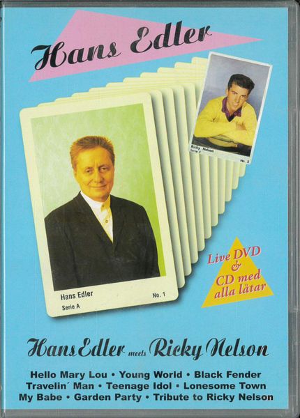Hans Edler meet ricky Nelson (CD/dvd) beg