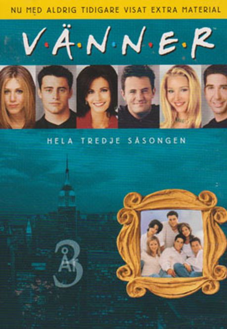 Huvudbild Vänner - Säsong 3 (dvd) 