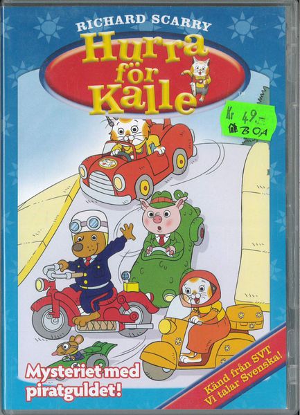 Hurra för Kalle - Mysteriet med piratguldet! (DVD) 