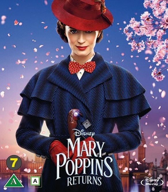 Huvudbild Mary Poppins Kommer Tillbaka (Blu-ray)