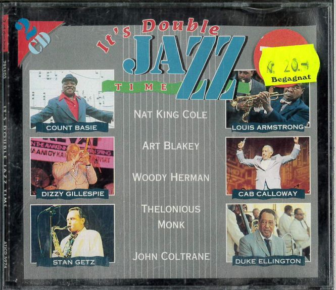 Huvudbild Various Artists - It's Double Jazz Time (2CD) beg