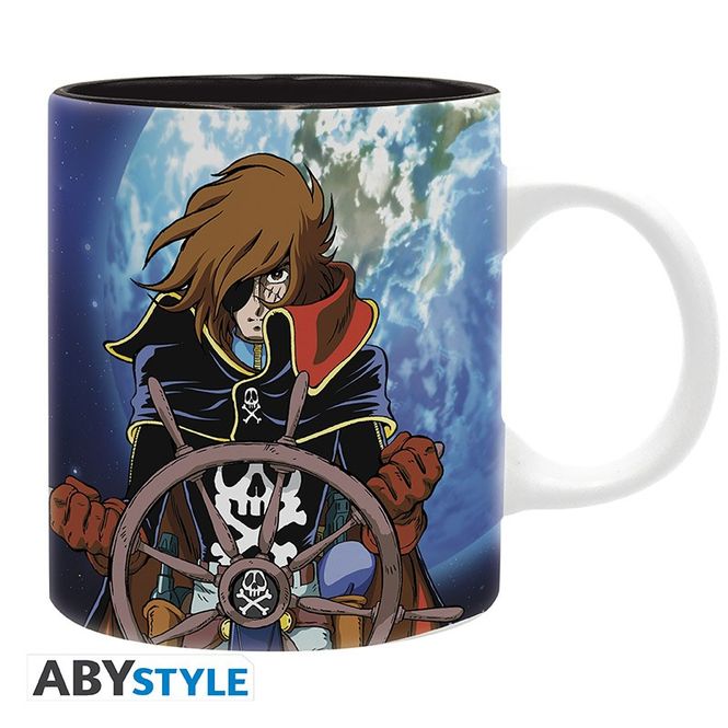 Huvudbild Captain Harlock mugg - Harlock & Ship