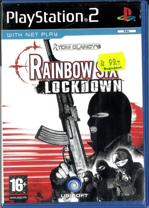 Huvudbild Rainbow Six Lockdown (Ps2) beg