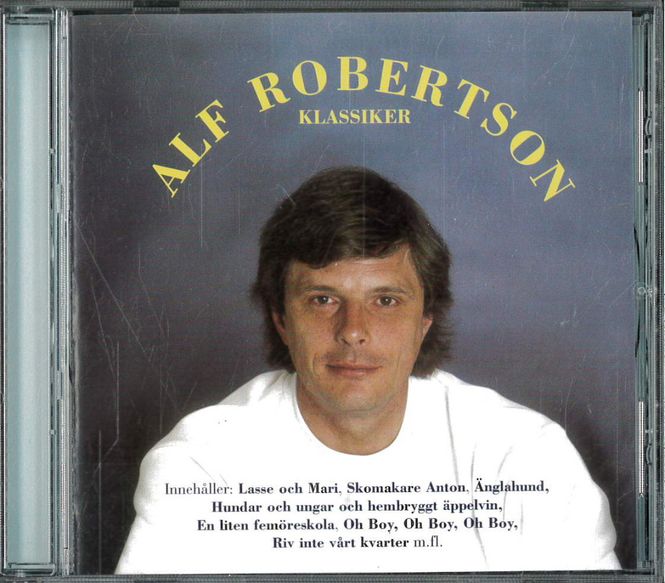 Huvudbild Alf Robertsson - Klassiker (CD) beg