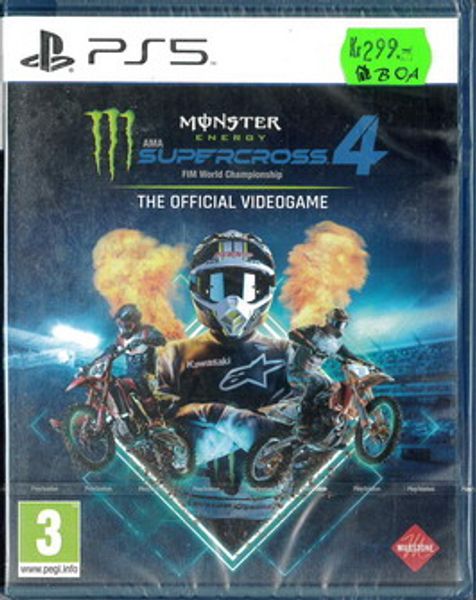 Monster Energy Supercross 4  (Ps5)