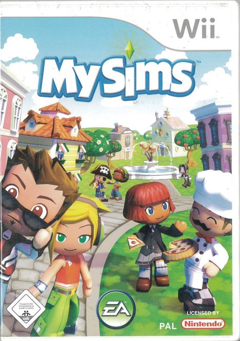 Huvudbild My Sims (Wii beg)   