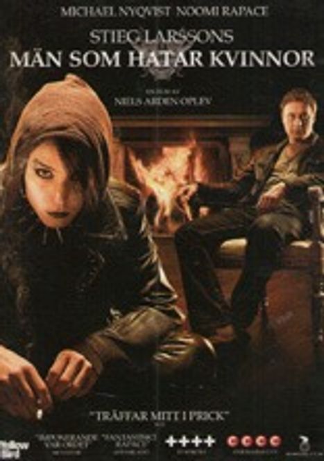 Huvudbild Stieg Larsson - Män som hatar kvinnor (DVD) beg